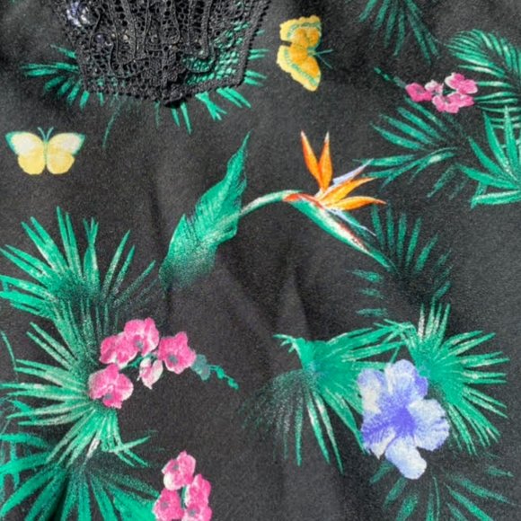 INC INTIMATES Set Matching Tropical Print - Picture 8 of 10